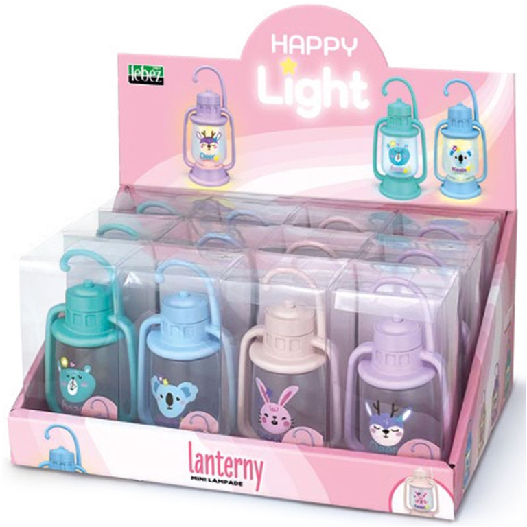 LAMPADE HAPPY LIGHT LANTERNY H10,5CM 12PZ