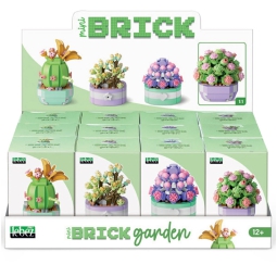 BRICK GARDEN 12PZ PIANTE GRASSE H10CM