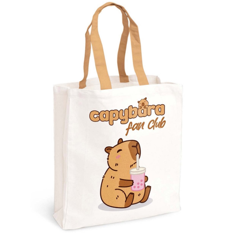 BORSE TOTE BAG CAPIBARA  12PZ EXPO ASSORTITE 2