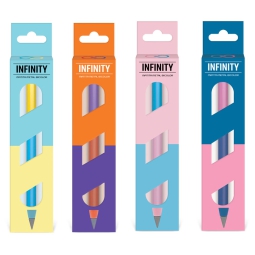 MATITA INFINITA BICOLOR  SCATOLA SINGOLA