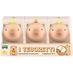 SALVADANAIO TESORETTI CAPIBARA PVC 9X13X11,5CM