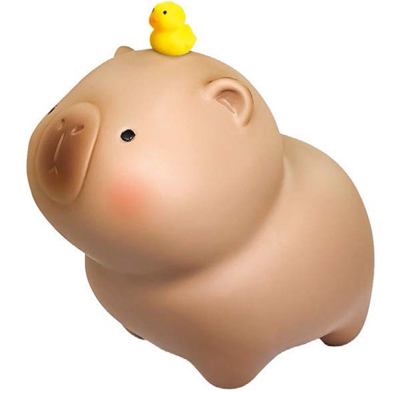 SALVADANAIO TESORETTI CAPIBARA PVC 9X13X11,5CM 3