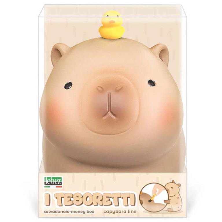 SALVADANAIO TESORETTI CAPIBARA PVC 9X13X11,5CM 5