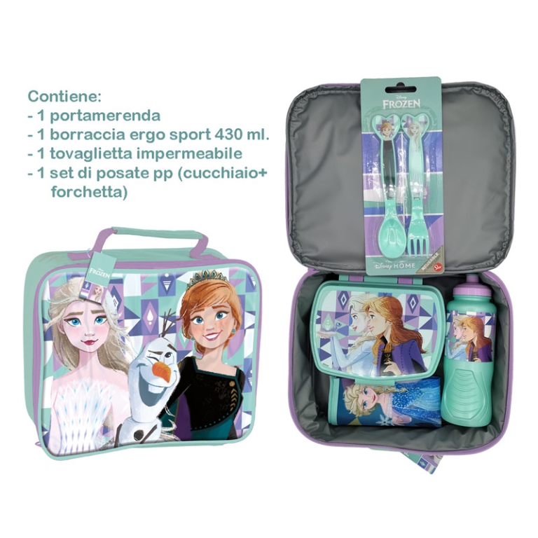 BORSA TERMICA CON ACCESSORI FROZEN