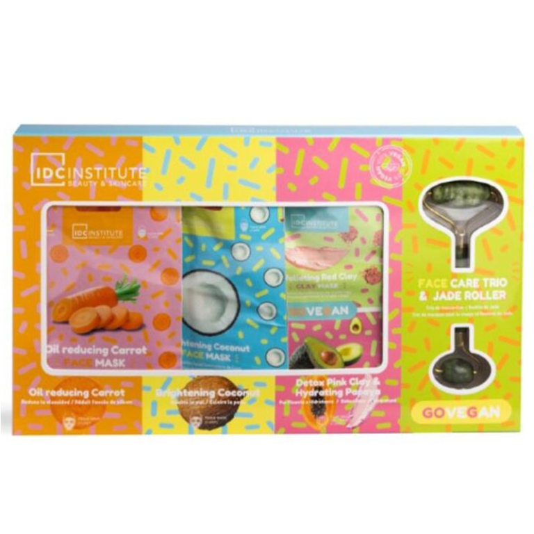 3 MASCHERE VISO CON RULLO DI GIADA