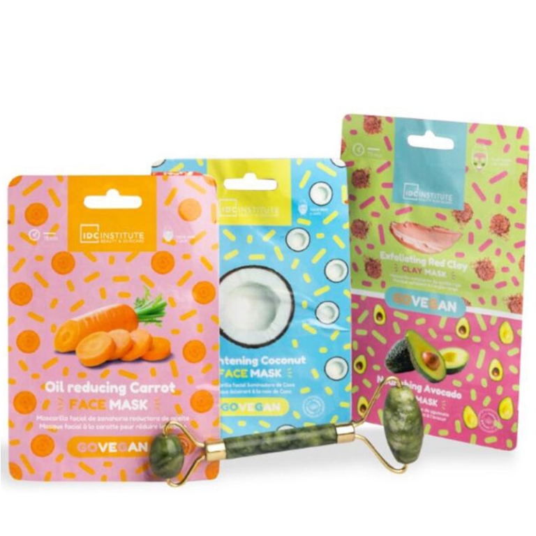 3 MASCHERE VISO CON RULLO DI GIADA 5