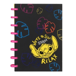 NOTE BOOK A5 STITCH BLACK