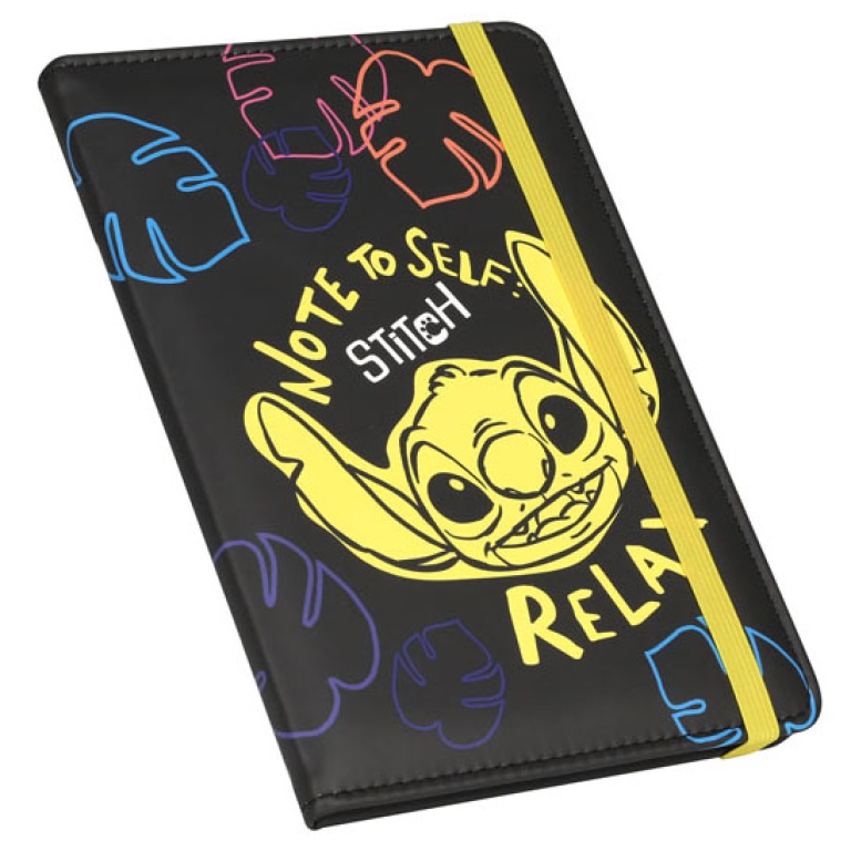 NOTE BOOK A5 STITCH BLACK