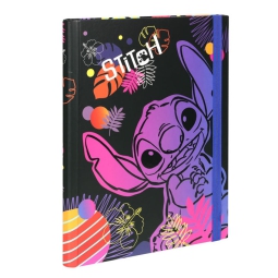 CARTELLETTA A4 STITCH    BLACK