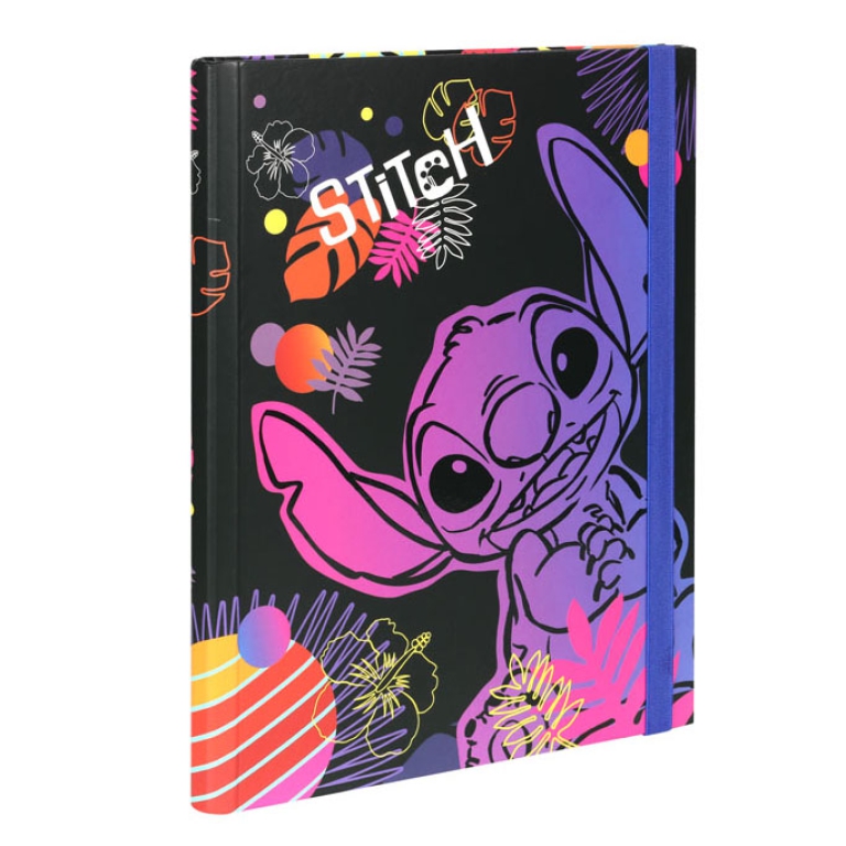 CARTELLETTA A4 STITCH    BLACK