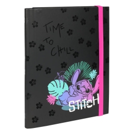 CARTELLETTA A4 STITCH    BLACK