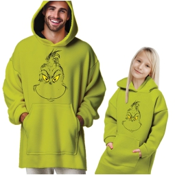 GRINCH BLANKET ADULTO
