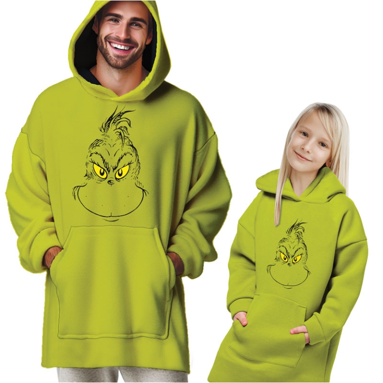GRINCH BLANKET ADULTO