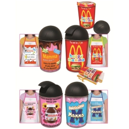 MINI GETTACARTA MAMMA 19CM CON GREMBIULE