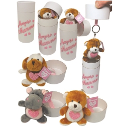 PORTACHIAVI IN PELUCHES MAMMA 9CM CON SCATOLA