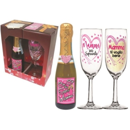 FLUTE 20CM CON PROSECCO 20CL