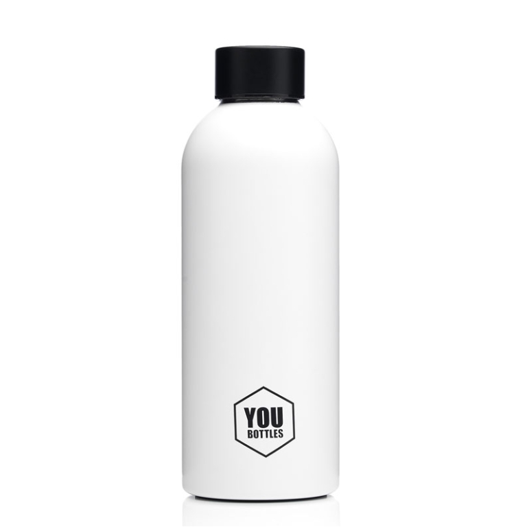 BORRACCIA TERMICA 500ML  BIANCO