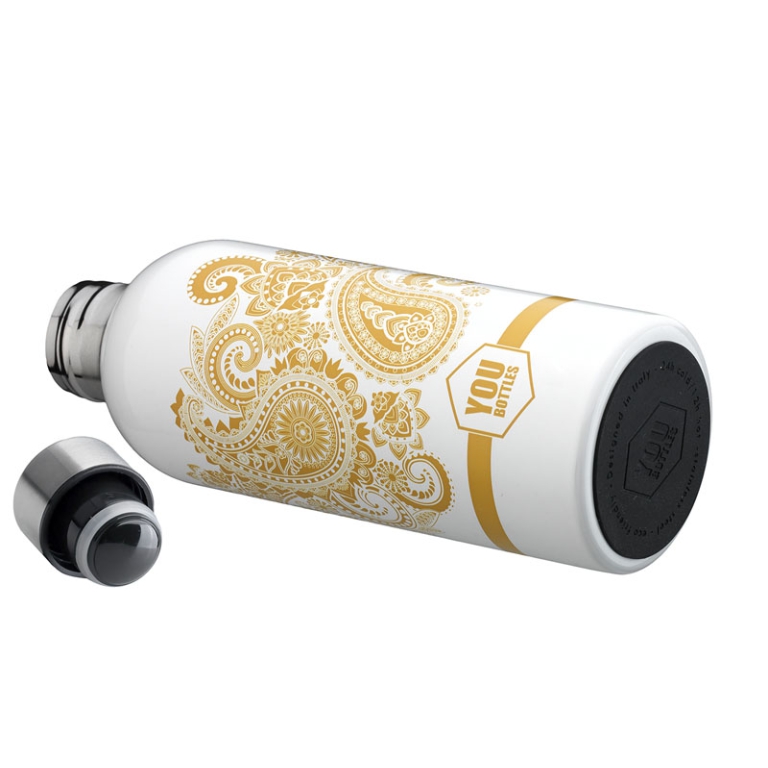 BORRACCIA TERMICA 500ML  GOLD CASHMERE 2