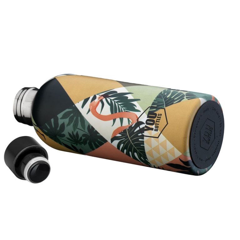 BORRACCIA TERMICA 500ML  FLAMINGOS 2
