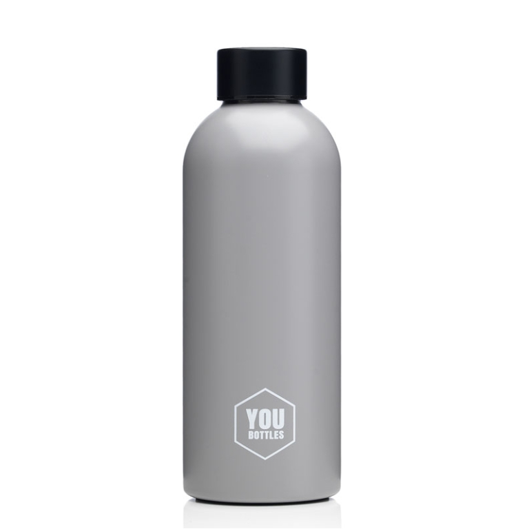 BORRACCIA TERMICA 500ML  GRIGIO