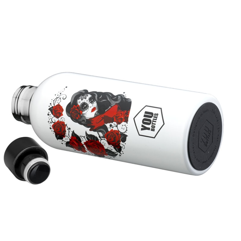 BORRACCIA TERMICA 500ML  SANTA MUERTE 2