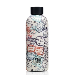 BORRACCIA TERMICA 500ML  WORLD TRAVEL