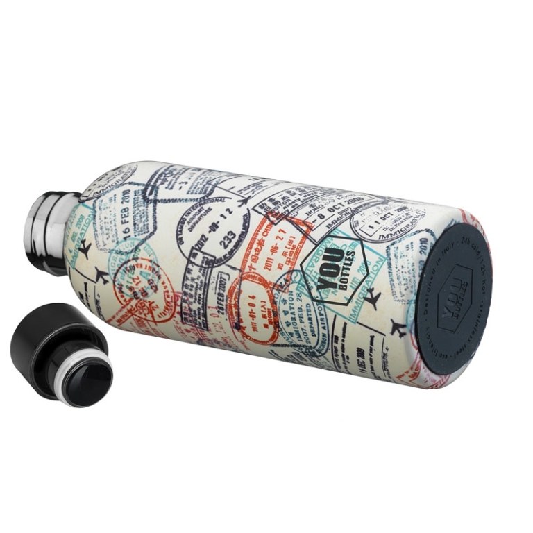 BORRACCIA TERMICA 500ML  WORLD TRAVEL 2