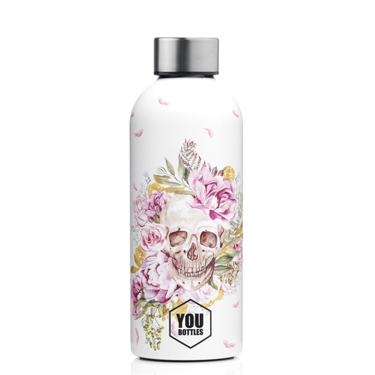 BORRACCIA TERMICA 500ML  VINTAGE SKULL