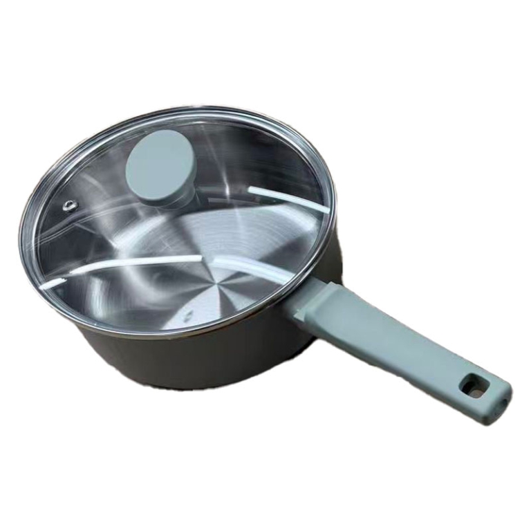 CASSERUOLA 1MANICO 18X8,5CM C/COP.INDUZIONE SALVIA