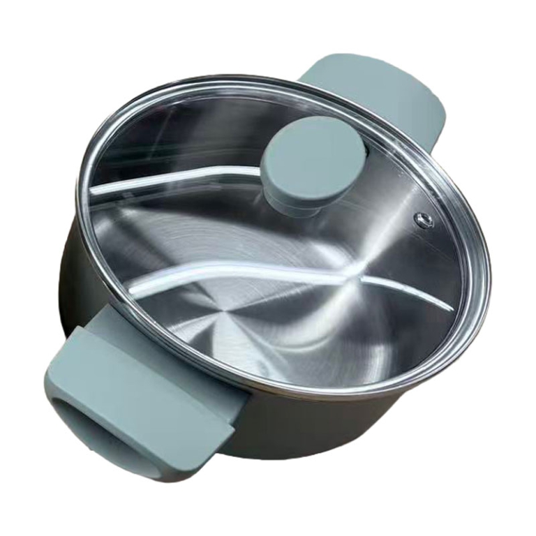 CASSERUOLA PICCOLA 18X8,5CM C/COP.INDUZIONE SALVIA