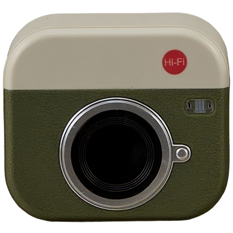 CUFFIE WIRELESS HI-FI C/CUSTODIA PHOTOGRAPH VERDE