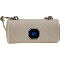 CUFFIE WIRELESS HI-FI C/CUSTODIA MINI BORSA PANNA