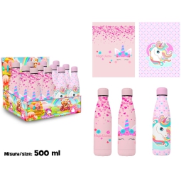 BORRACCIA 500ML TERMICA UNICORNO
