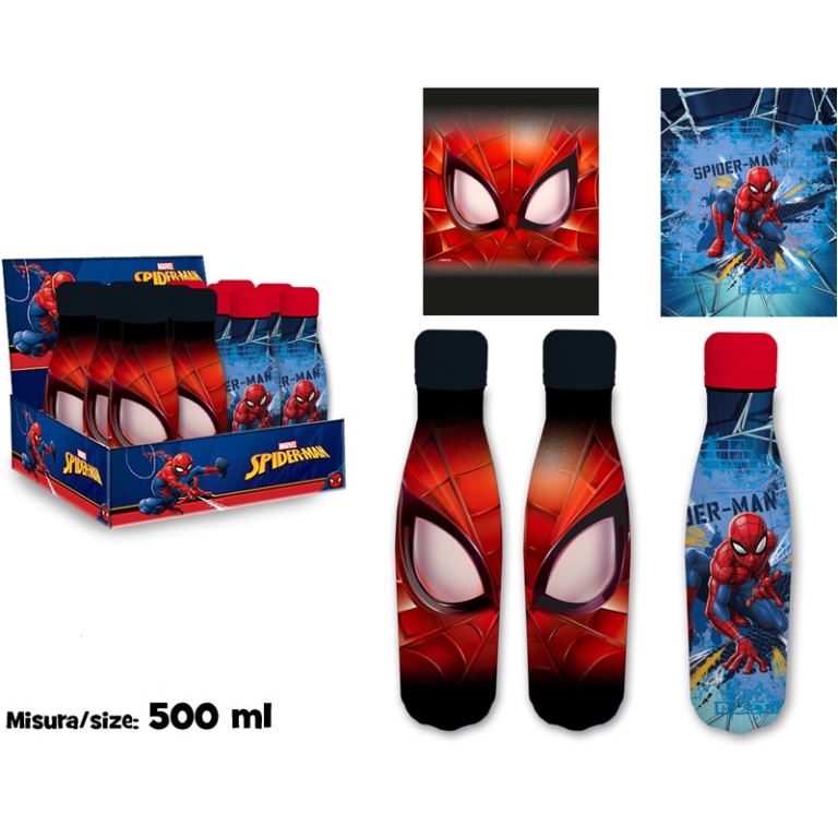 BORRACCIA 500ML TERMICA SPIDERMAN