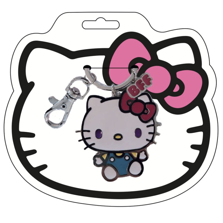 HELLO KITTY PORTACHIAVI  IN ARGENTO
