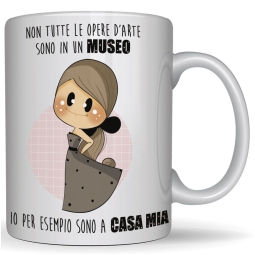 TAZZA LE BUBINE NON TUTTE LE OPERE D'ARTE