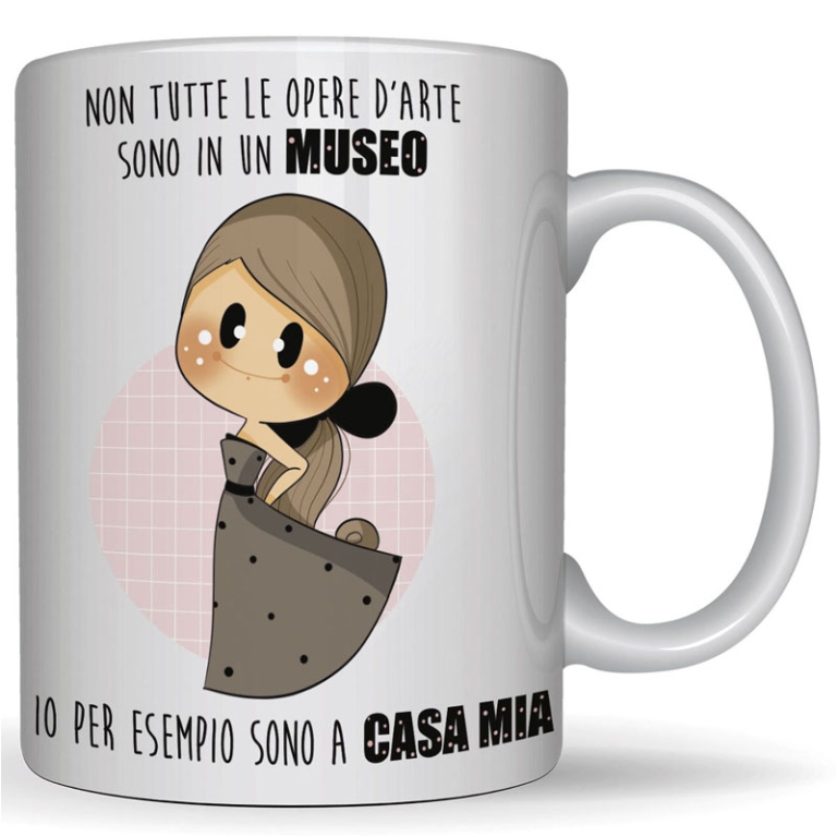TAZZA LE BUBINE NON TUTTE LE OPERE D'ARTE
