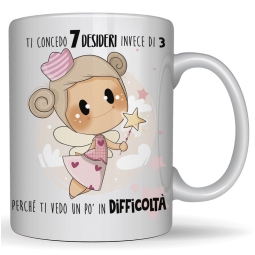 TAZZA LE BUBINE TI CONCEDO 7 DESIDERI
