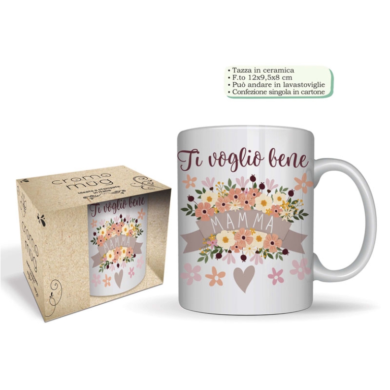 TAZZA MUG TI VOGLIO BENE MAMMA