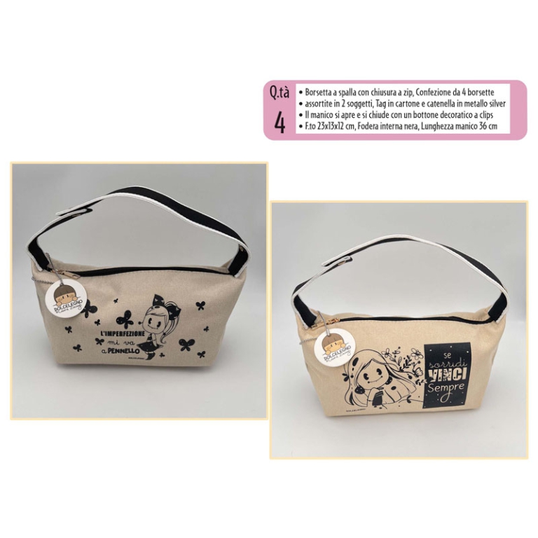 BORSA LE BUBINE C/TRACOLLA