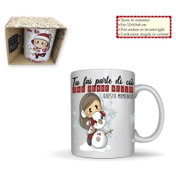 TAZZA XMAS LE BUBINE     BELLO QUESTO MOMENTO