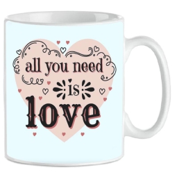 TAZZA MUG ALL YOU NEED IS LOVE