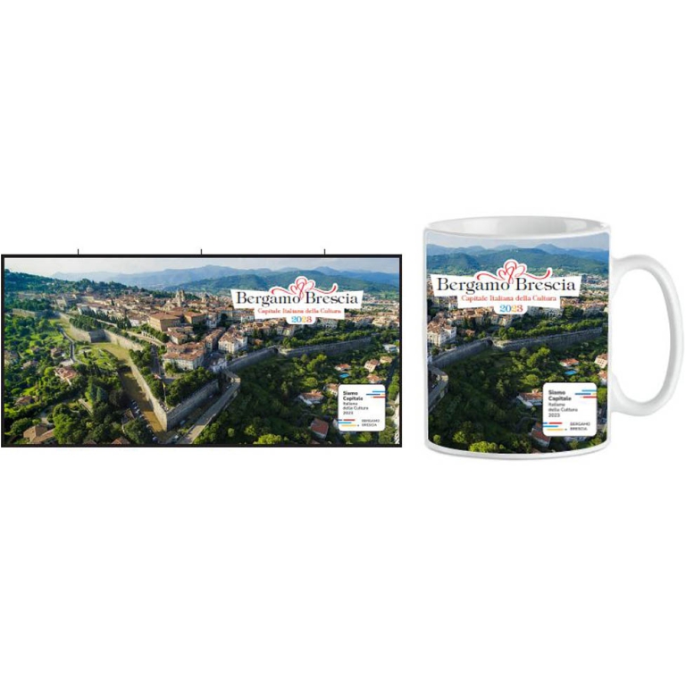 TAZZA MUG BERGAMO 2023   CAPITALE BRESCIA BERGAMO