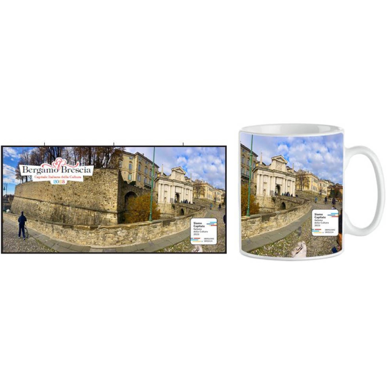 TAZZA MUG BERGAMO 2023   CAPITALE BRESCIA BERGAMO