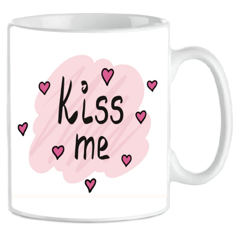 TAZZA MUG KISS ME NUVOLA ROSA