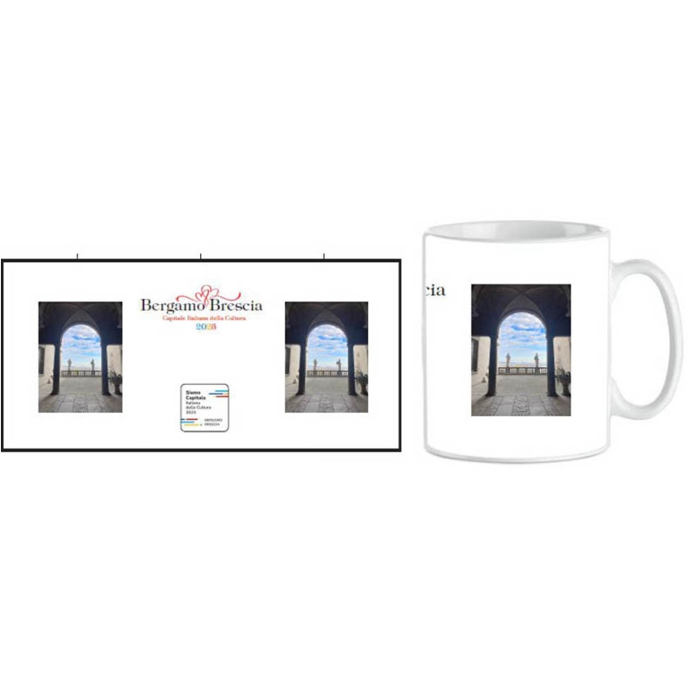 TAZZA MUG BERGAMO 2023   CAPITALE BRESCIA BERGAMO