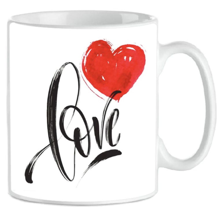 TAZZA MUG LOVE CUORE ROSSO