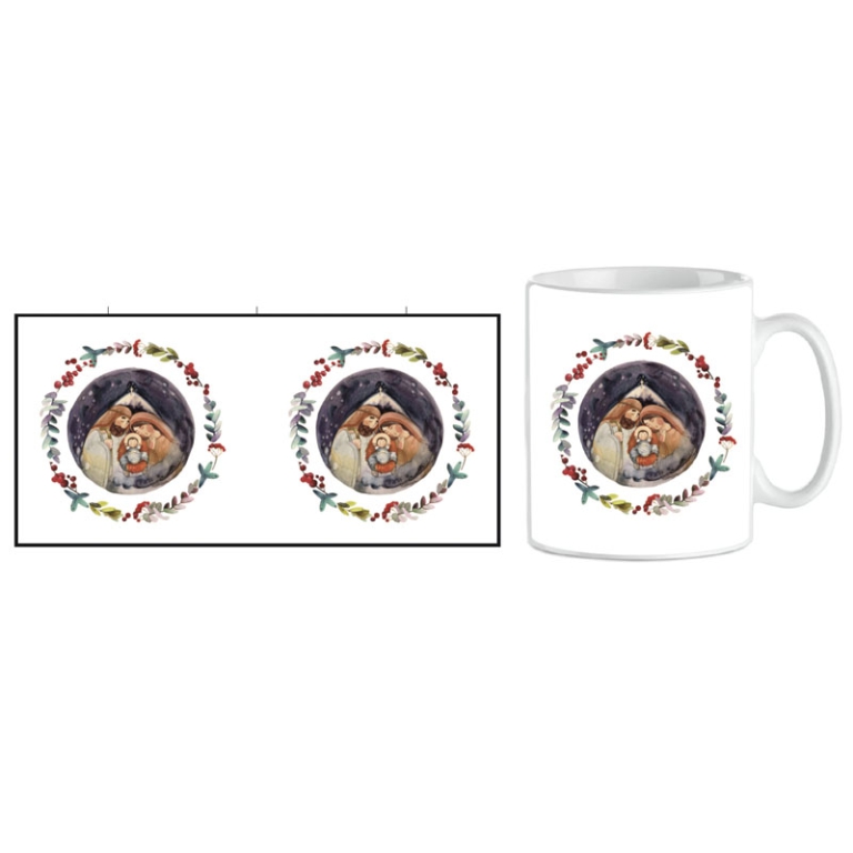 TAZZA MUG XMAS TRINITÀ   BUON NATALE
