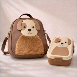 ZAINO TERMICO+BOX PORTA PRANZO CANE MY FOREVER