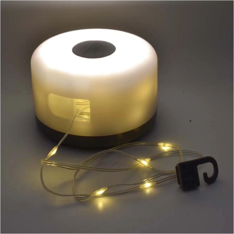 ROTOLO LUCE ESTENDIBILE  10MT 100LED RICARICABILE 2